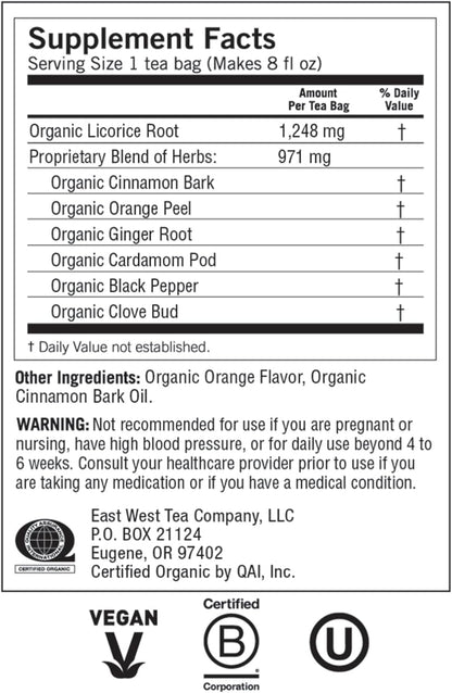 Tea, Egyptian Licorice, 16 Count, Packaging May Vary6