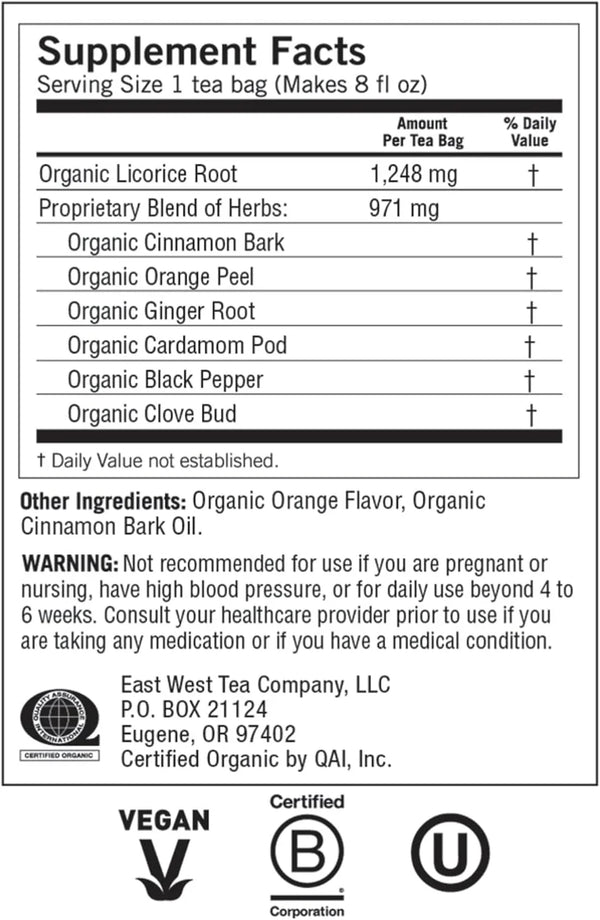 Tea, Egyptian Licorice, 16 Count, Packaging May Vary6