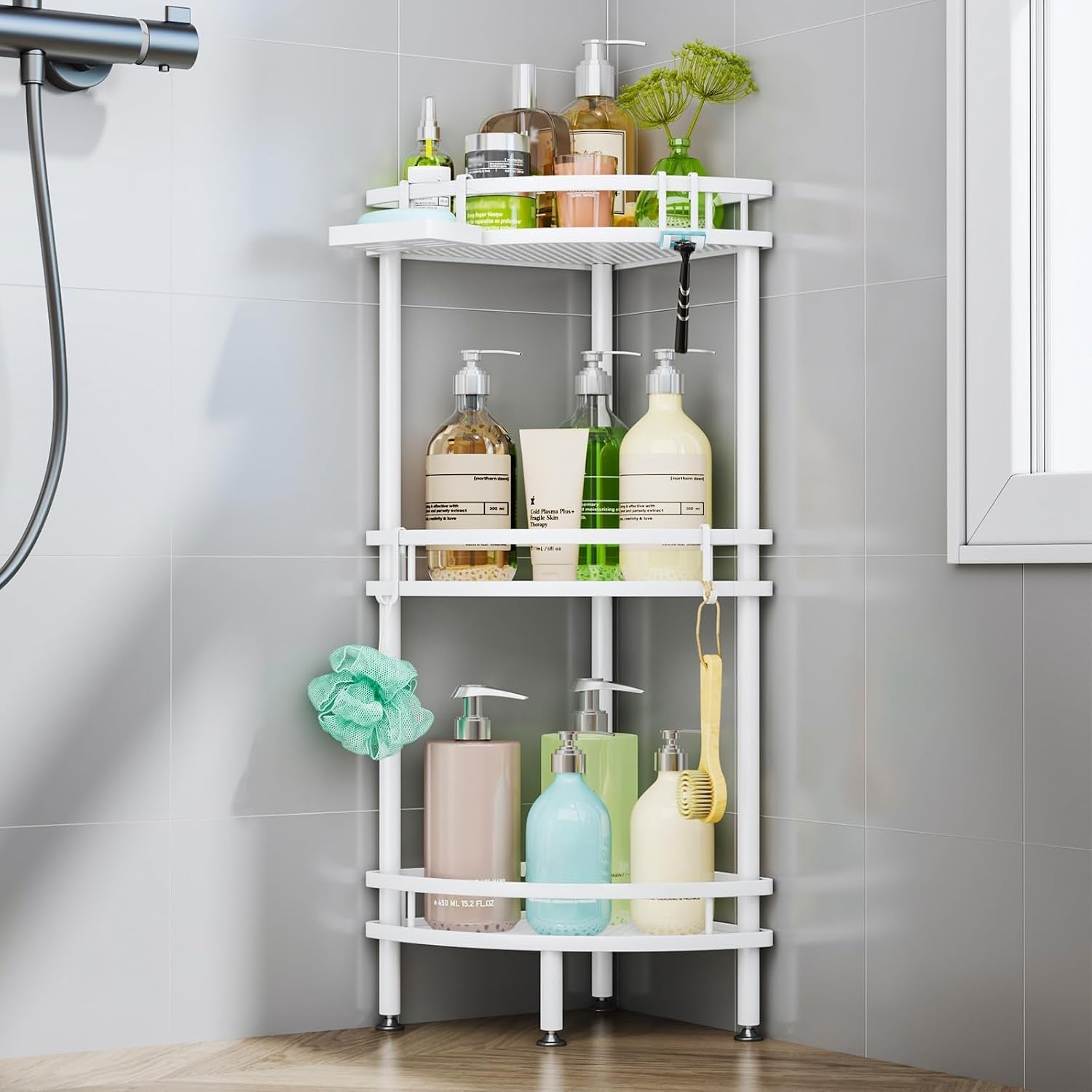 standing-corner-shower-caddy-3-tier-large-capacity-white