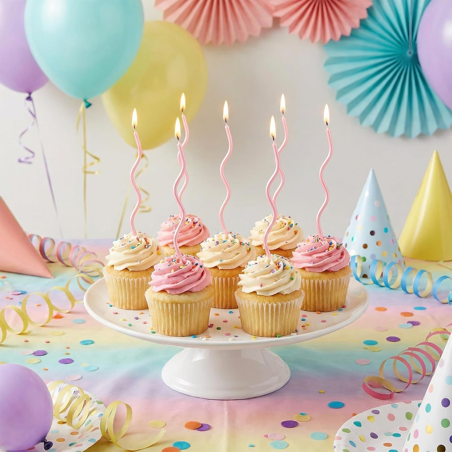 24-pcs-pink-spiral-long-thin-birthday-candles-twisted-curved-candle-cake-topper-birthday-parties-wedding-decoration