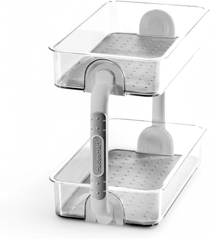 Two Level Spice Organizer, Grey3