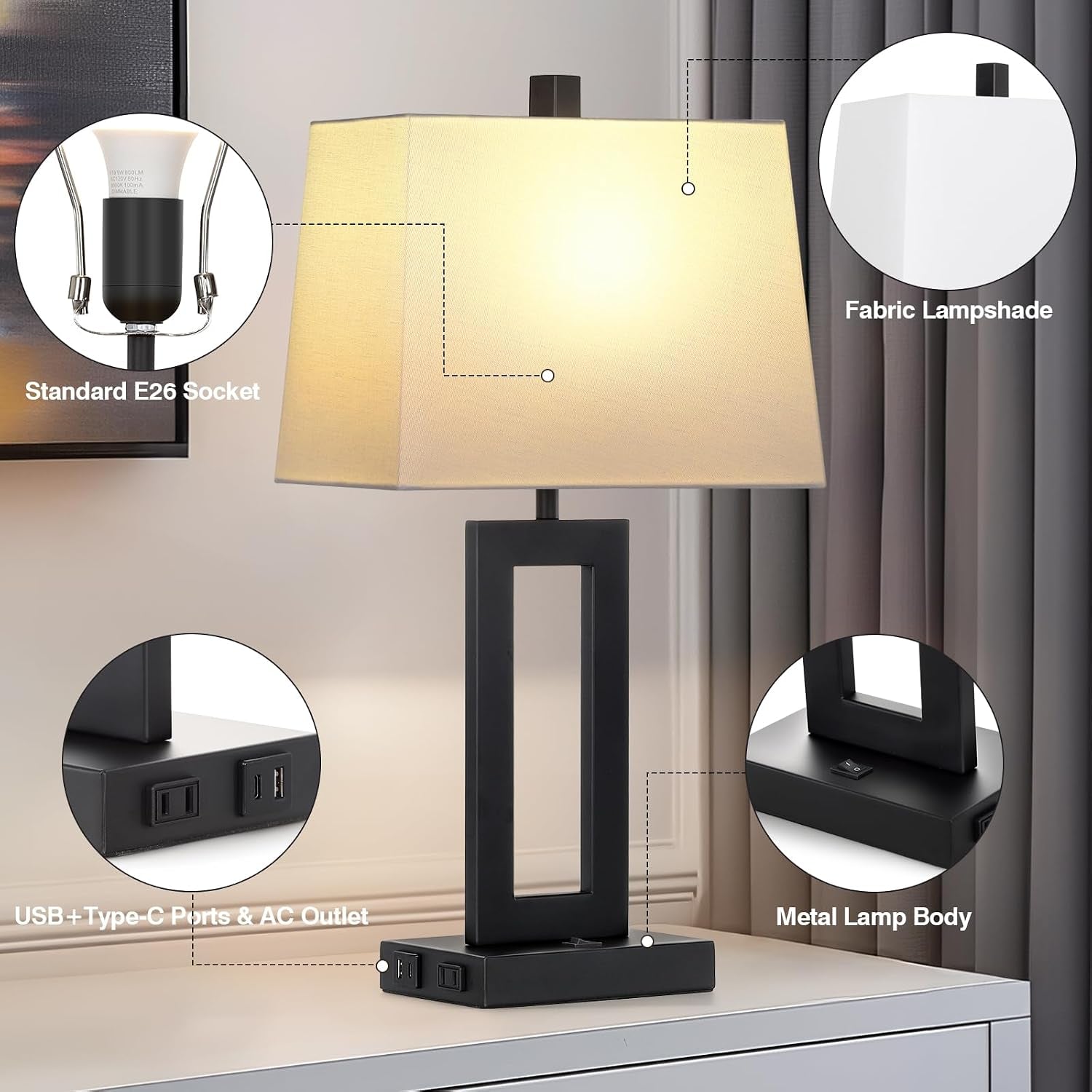 black-bedside-table-lamp-set-of-2-nightstand-lamps-with-usb-ports