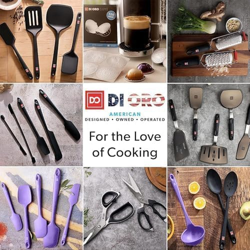 di-oro-silicone-ladle-cooking-spoons-set-600f-heat-resistant-lavender