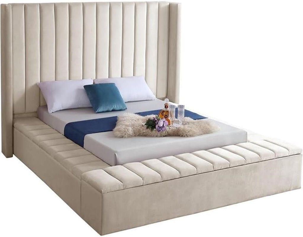 meridian-furniture-kiki-collection-modern-contemporary-velvet-upholsterd-bed-with-channel-tufting-siderails-and-footboard-storage-compartments-king-cream