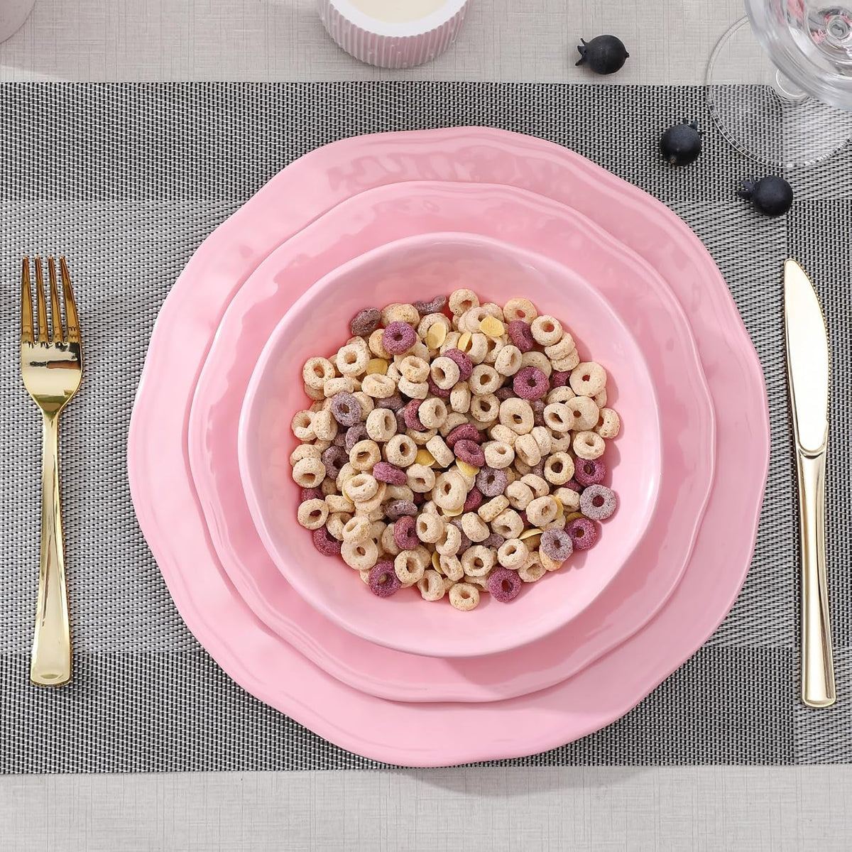 18-piece-pink-dinnerware-set-lightweight-kitchen-dining-plates-and-bowls-set-durable-melamine-dishes-set-of-6-unbreakable-rv-camping-dishes-dishwasher-safe