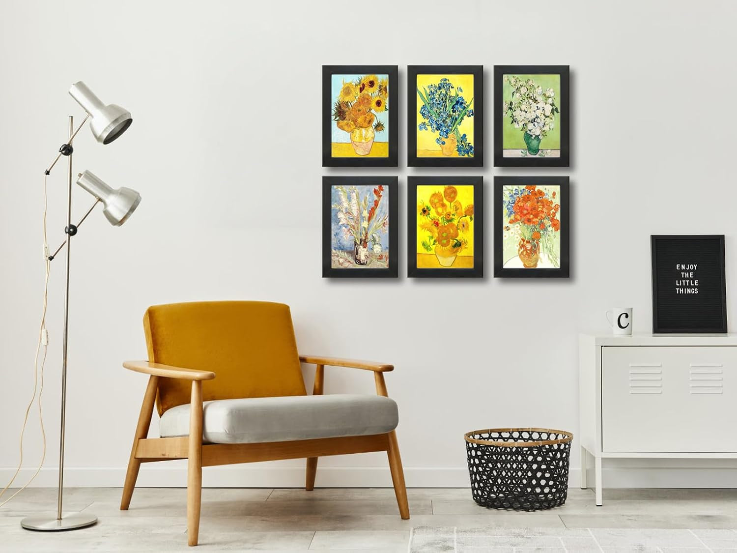 5x7-picture-frame-set-of-6-with-real-glass-for-pictures-4x6-with-mat-or-5x7-without-mat-wall-or-tabletop-gallery-photo-frames-in-black