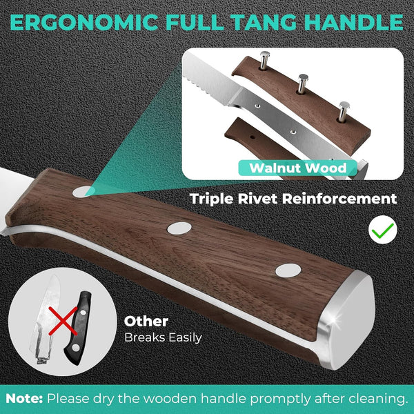 Bread Knife with Sheath, 8-Inch Serrated Bread Knife for Homemade Bread, 5Cr15Mov Premium Stainless Steel Bread Cutter with Gift Box for Mom Dad, Full Tang and Ergonomic Handle3