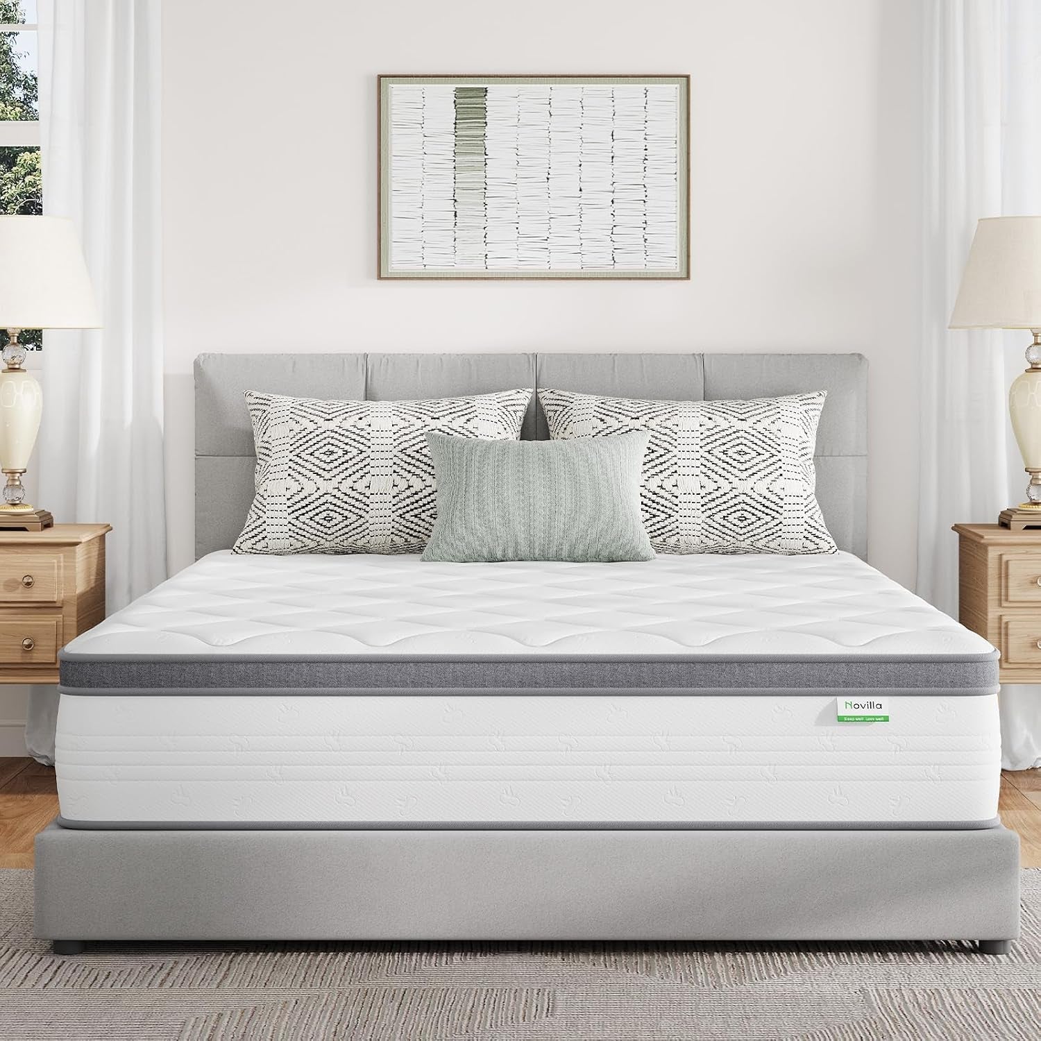 queen-mattress-12-inch-hybrid-mattress-queen-combine-innerspring-and-comfort-foam-layer-pressure-relief-motion-isolation-medium-firm-feel