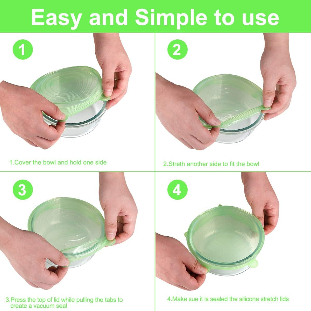 silicone-stretch-lids-for-food-storage-in-fridge-12-pack-silicone-lids-reusable-food-grade-silicone-bowl-covers-for-cups-bowls-and-dish-6-sizes-round-and-rectangle-shape