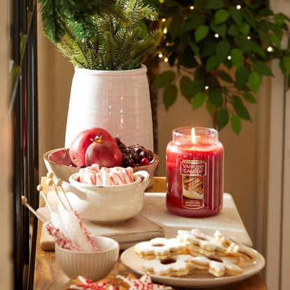 Sparkling Cinnamon Scented Classic 22Oz Large Jar Single Wick Candle over 110 Hours of Burn Time4