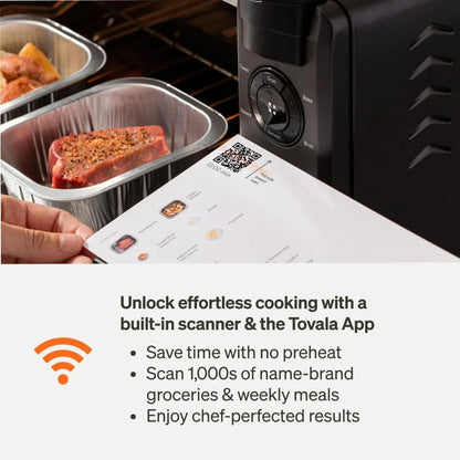 Smart Oven Pro, 6-In-1 Countertop Convection Oven - Steam, Toast, Air Fry, Bake, Broil, and Reheat - Smartphone Control Steam & Air Fryer Oven Combo3