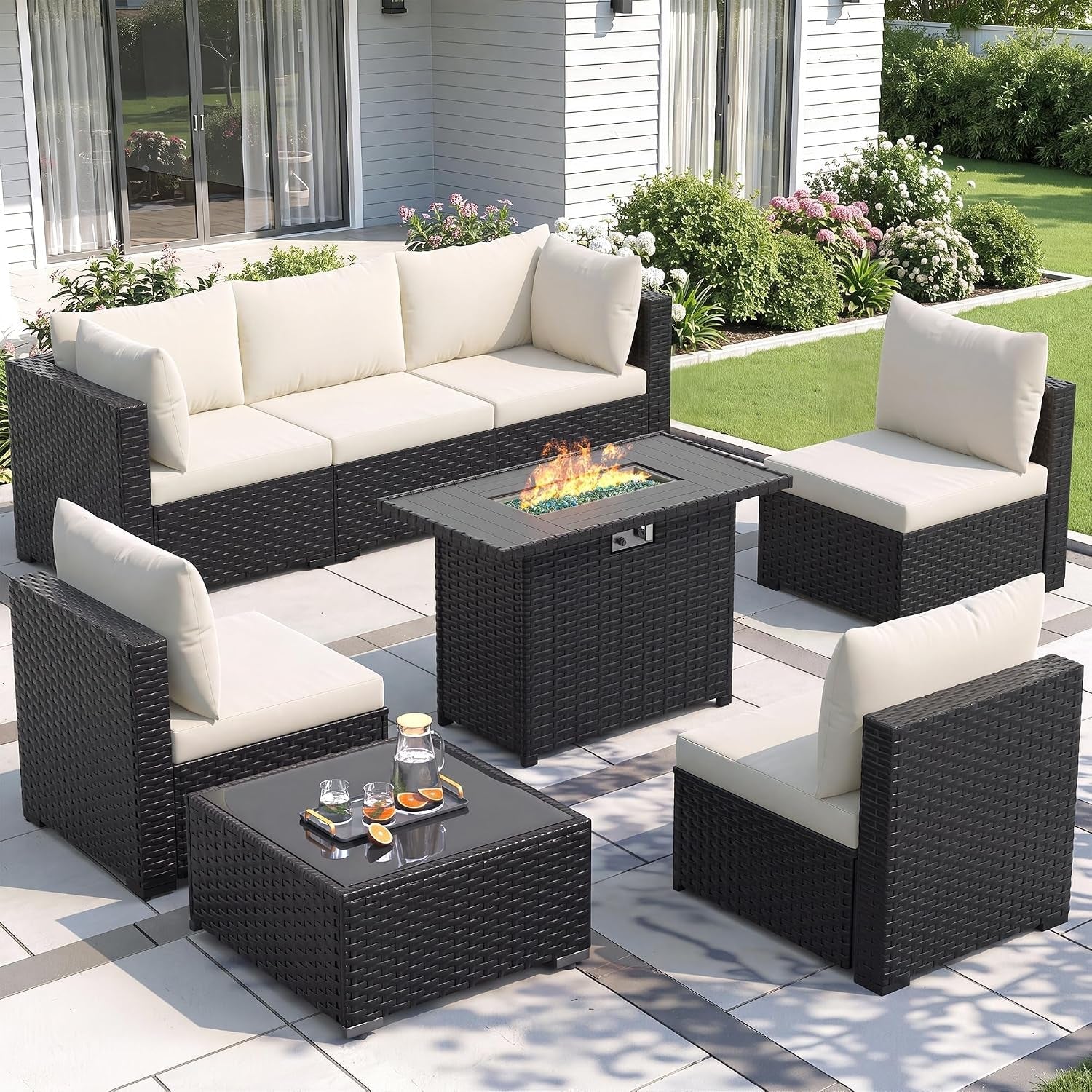 8-pieces-patio-furniture-set-with-fire-pit-table-beige