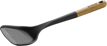 Staub Wok Spatula, Wok Utensil, Non-Stick Silicone, Black1