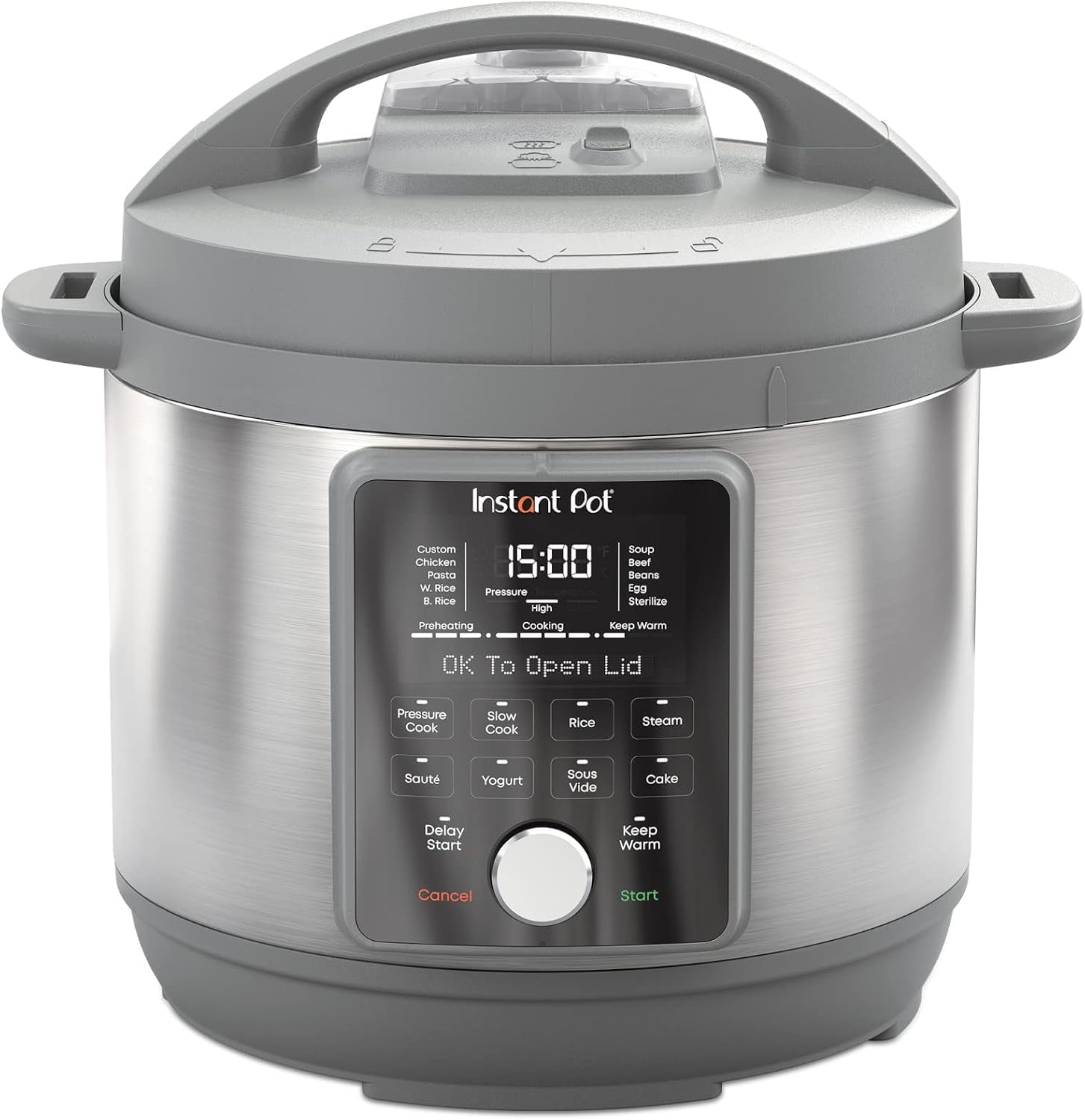 6-quart-whisper-quiet-9-in-1-electric-pressure-cooker-slow-rice-steamer-saute-yogurt-maker-warmer-sterilizer-free-app-with-800-recipes-stainless-steel