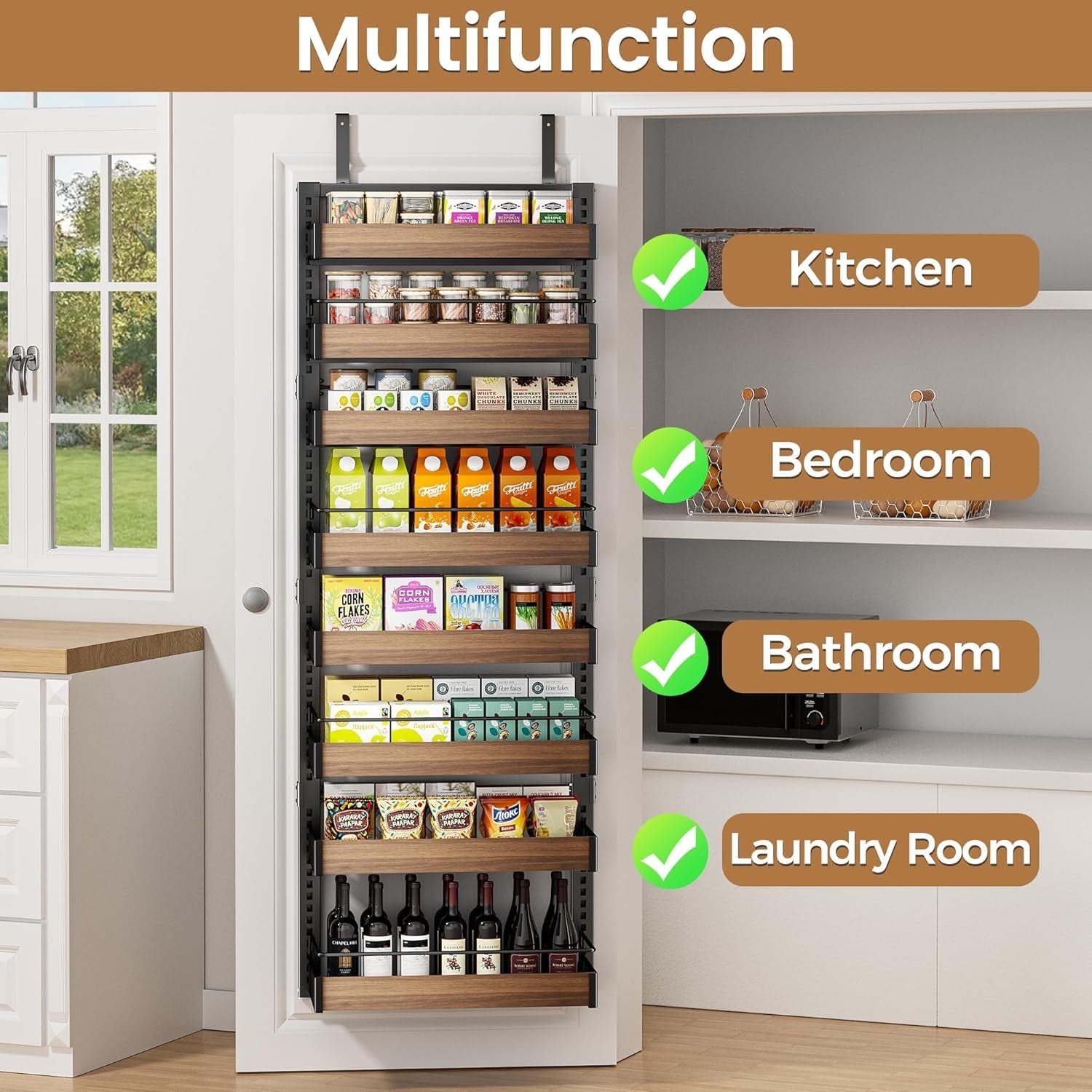 8-tier-over-the-door-pantry-organizer-2-in-1-wall-mount-or-hanging-spice-rack-seasoning-shelves-with-adjustable-basket-back-of-door-organizer-and-storage-for-kitchen-cabinet-and-room-closet