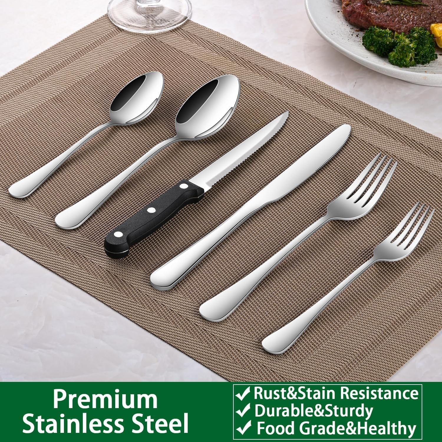 24-piece-silverware-set-with-steak-knives-flatware-set-service-for-4-person-food-grade-stainless-steel-cutlery-set-includes-knife-spoon-and-fork-mirror-finished-utensil-sets-for-home-restaurant
