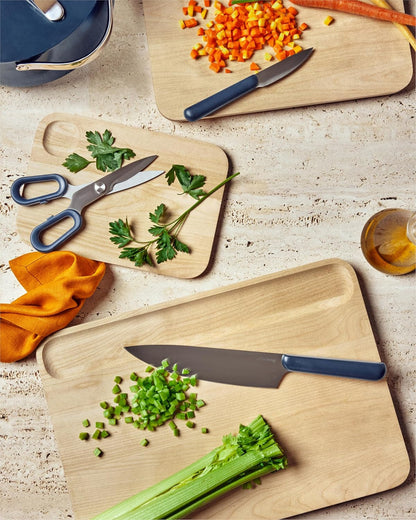 Caraway 5 Piece Knife Set, Premium German Steel Blade Kitchen Knives | Ergonomic Handles, No Microplastics, Gray7
