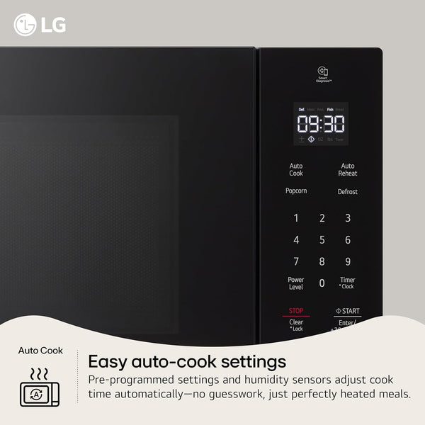 LG Countertop Microwave, 0.9 Cu. Ft., Stainless Steel, 18.75X14X10.69 Inch, Smart Inverter, Neochef, 1000 Watts5