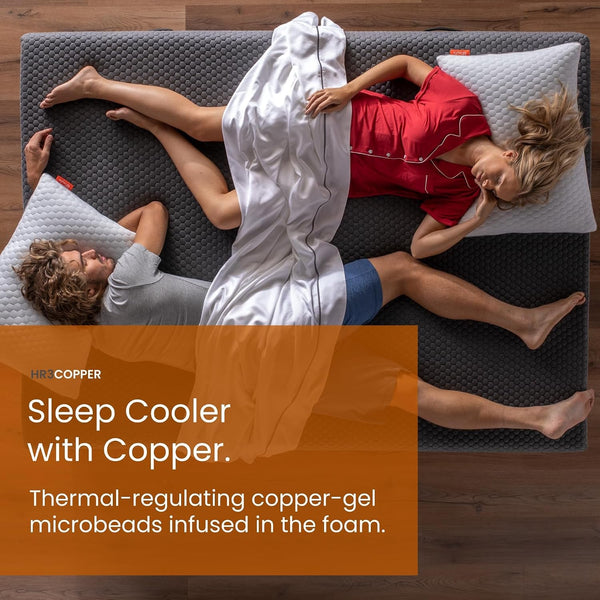 Sleep Hybrid Foam Mattress | Supportive Mattress | Flippable to a Soft or Firm Side | Advanced Cooling Design | Motion Minimizing | Tri-Zone Airflow Layers (King (U.S. Standard))4