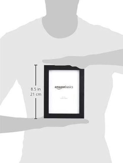 Rectangular Picture Frame Set for Wall Hanging or Tabletop Display, 5 X 7 In, Black, Horizontal and Vertical Formats, 5-Pack7