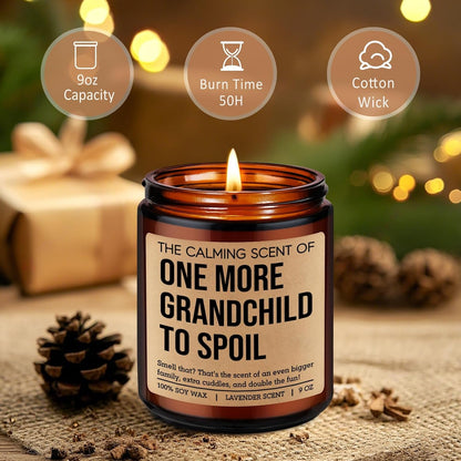 Candle, Pregnancy Announcement for Grandparents, Baby Announcements3