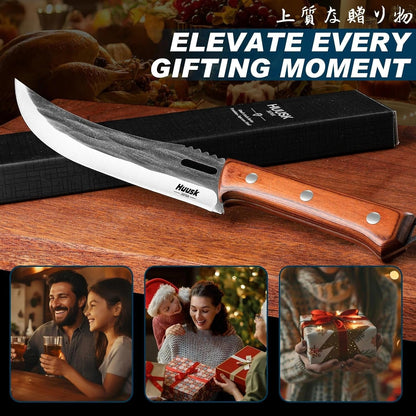 Japanese High Carbon Steel Carving Knife with Ergonomic Handle7