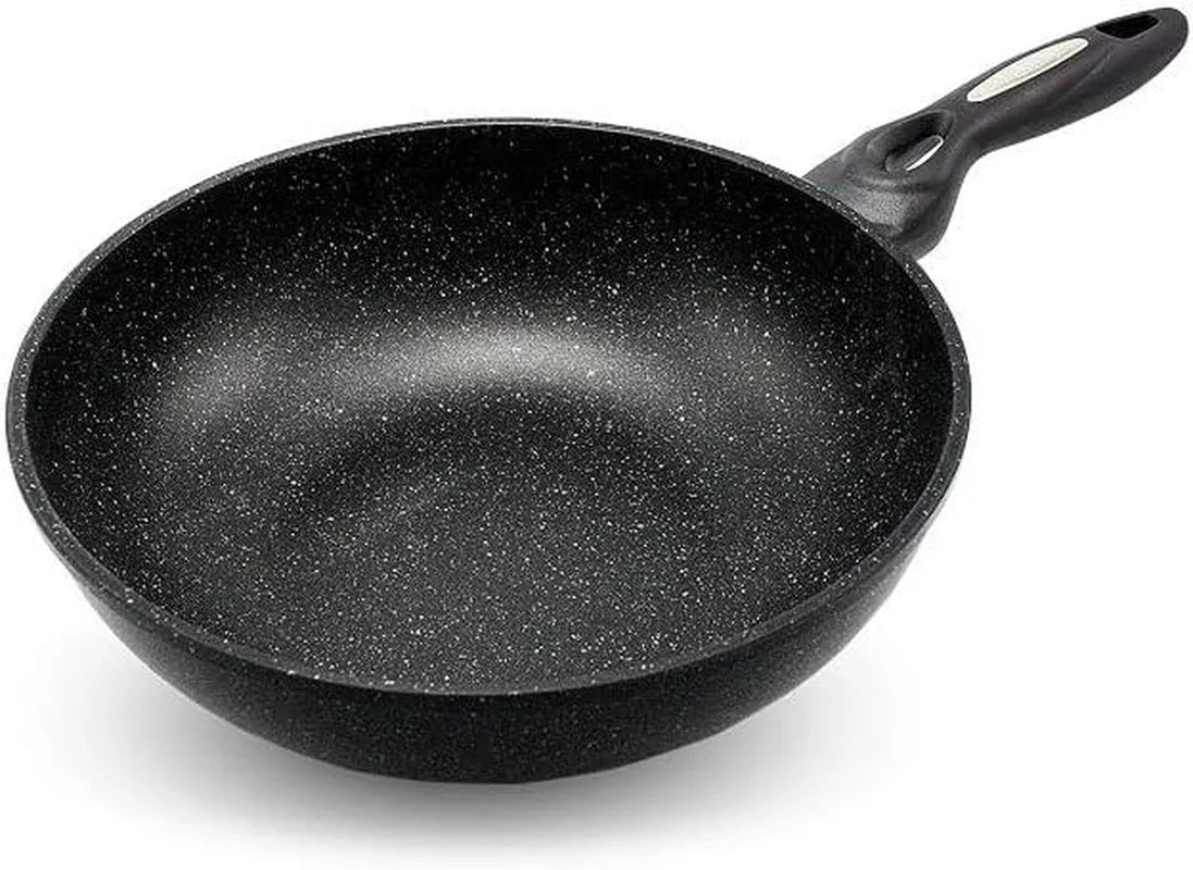 marble-coated-cast-aluminum-non-stick-frying-wok-30cm-12-inch