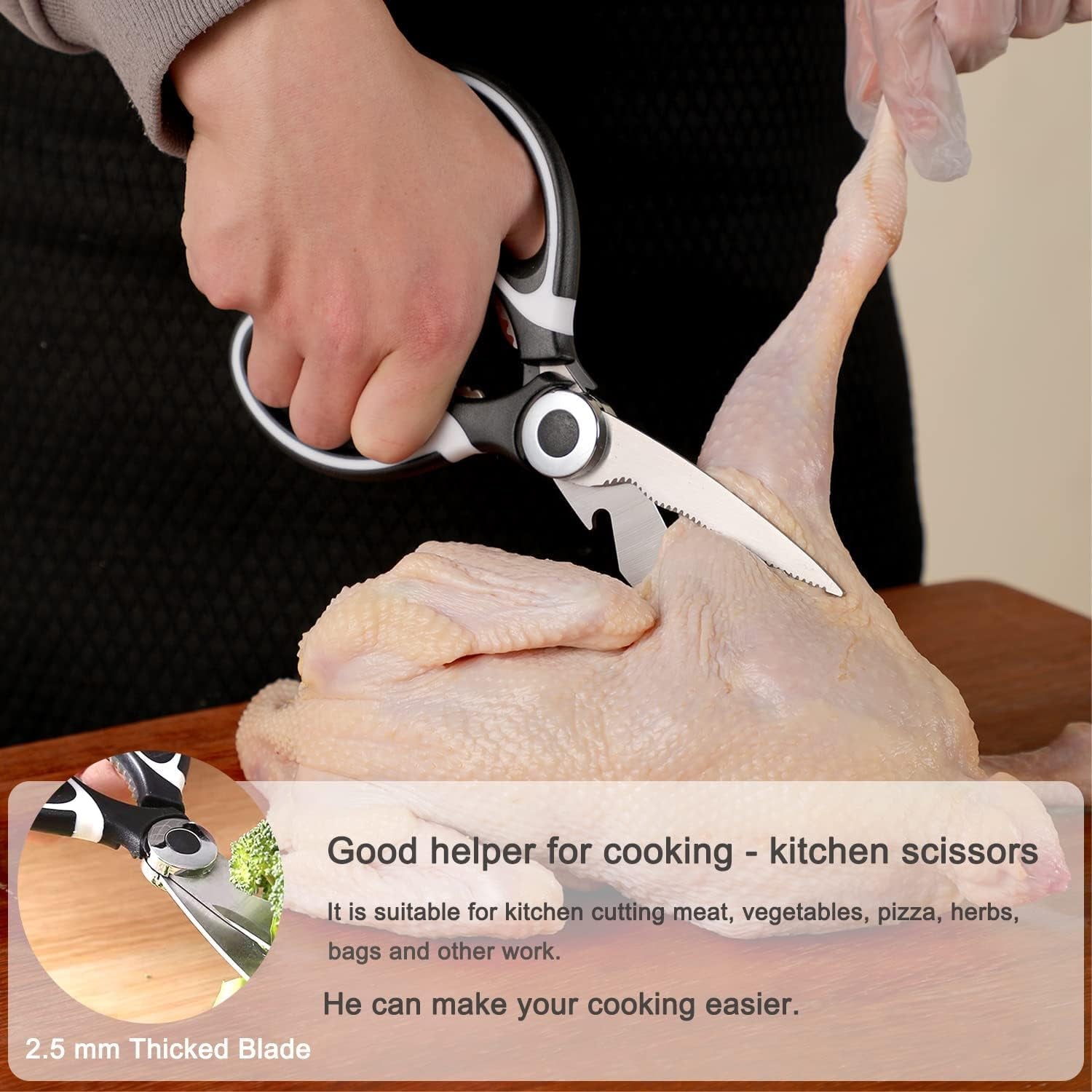 3-pack-kitchen-scissors-seafood-scissors-set-sharp-kitchen-shears-all-purpose-stainless-steel-heavy-duty-for-poultry-food-dishwasher-safe-with-protective-sheath-comfort-grip
