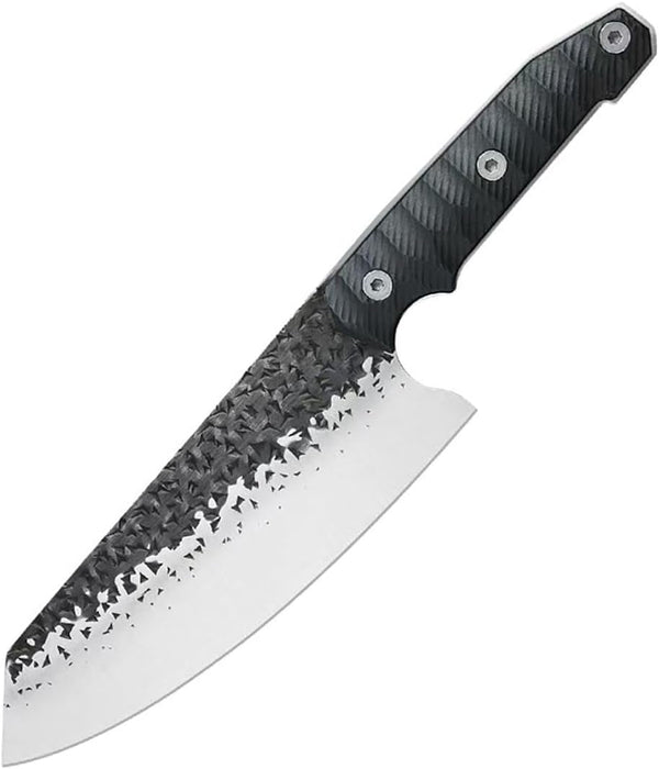 Meat Cleaver, 7.4 Inch Stainless Steel Forged Hammer Chef'S Knife Fiberglass Handle Household Meat Cutter Fish Fillet Knife1