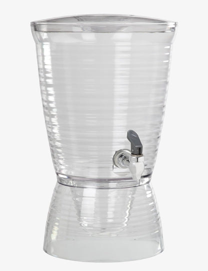 Bark Beverage Dispenser, 2.5 Gallon, Clear, (Pack of 1)2