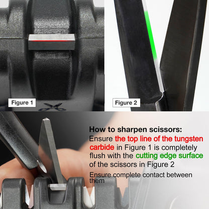 104N 5-In-1 Professional Knife & Scissors Sharpener5