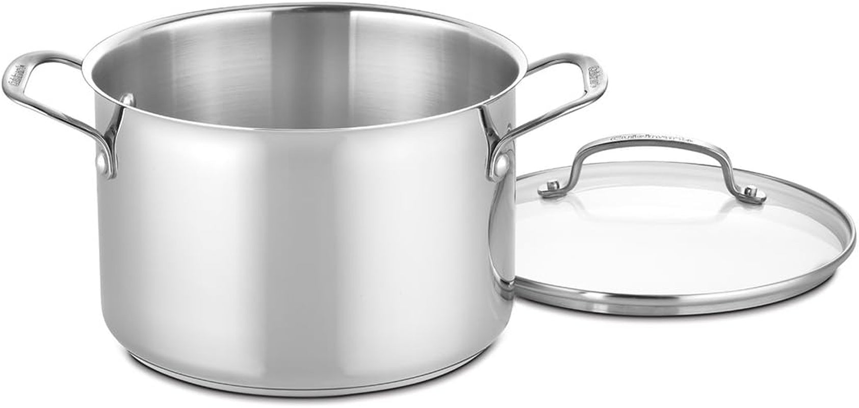 17-piece-stainless-steel-cookware-set-chefs-classic-steel-collection-with-pure-aluminum-core-for-quick-and-even-heat-cool-grip-handles-dishwasher-safe-77-17n-dishwasher-safe-stainless-steel-pans-and-pots-with-riveted-handles-aluminum-core-for-even-heat-oven-safe-to-500-f-77-17n