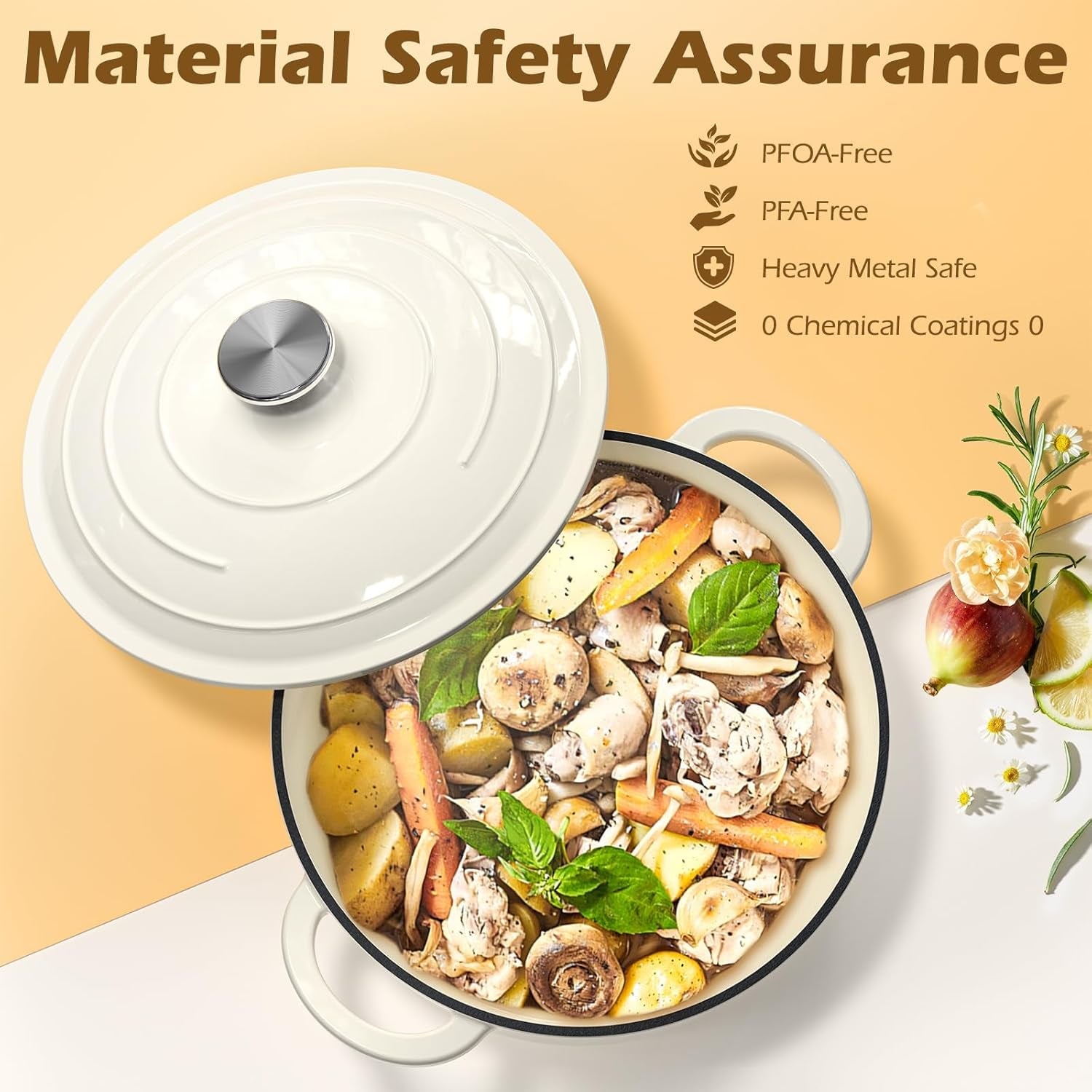 enameled-cast-iron-dutch-oven-5qt-pot-with-lid-cotton-potholders-heavy-duty-cookware-for-bread-baking-braising-stews-roastingcream-white