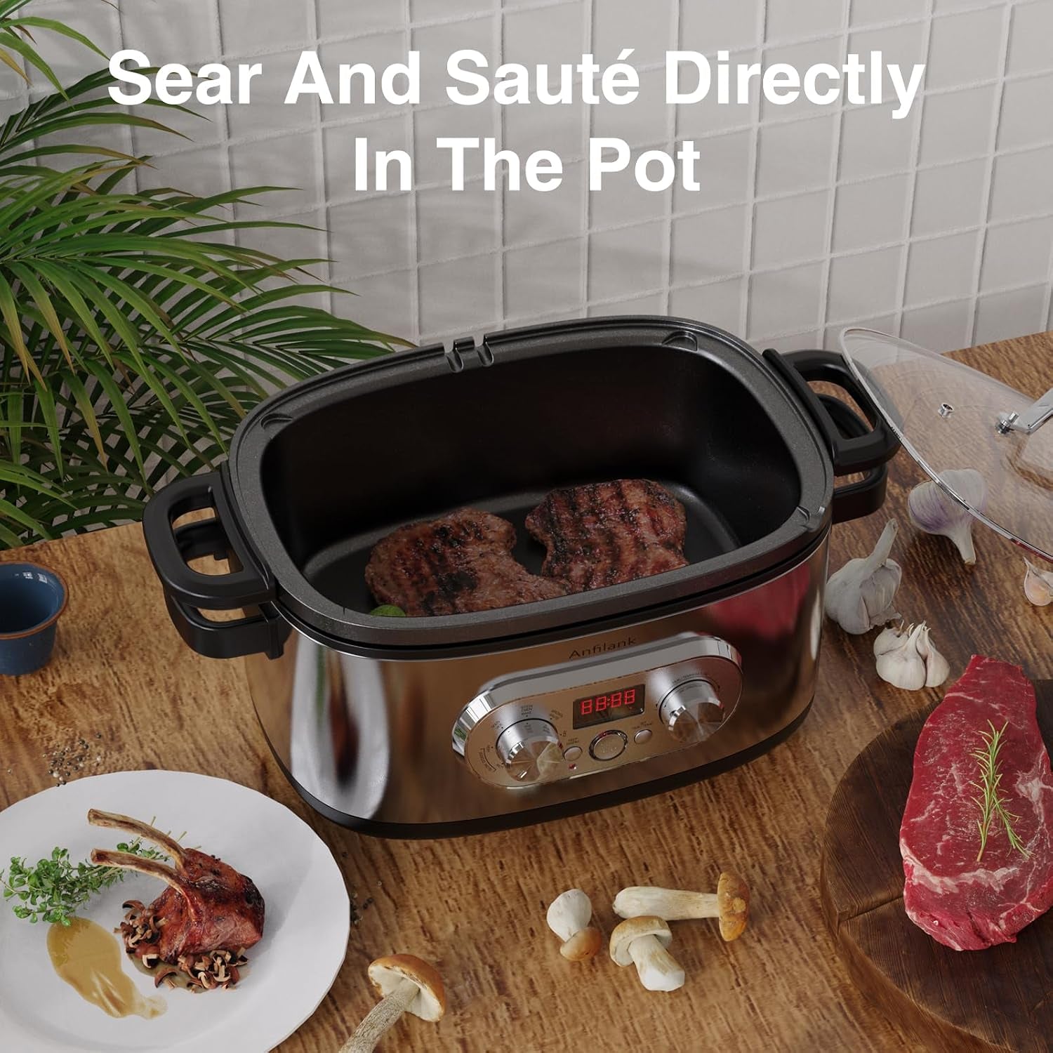 10-in-1-programmable-slow-cooker-with-timer-6-8-quart-crock-pot-presets-to-sous-vide-bake-saute-cook-rice-more-nonstick-dishwasher-safe-pot-adjustable-temp-time-stainless-steel
