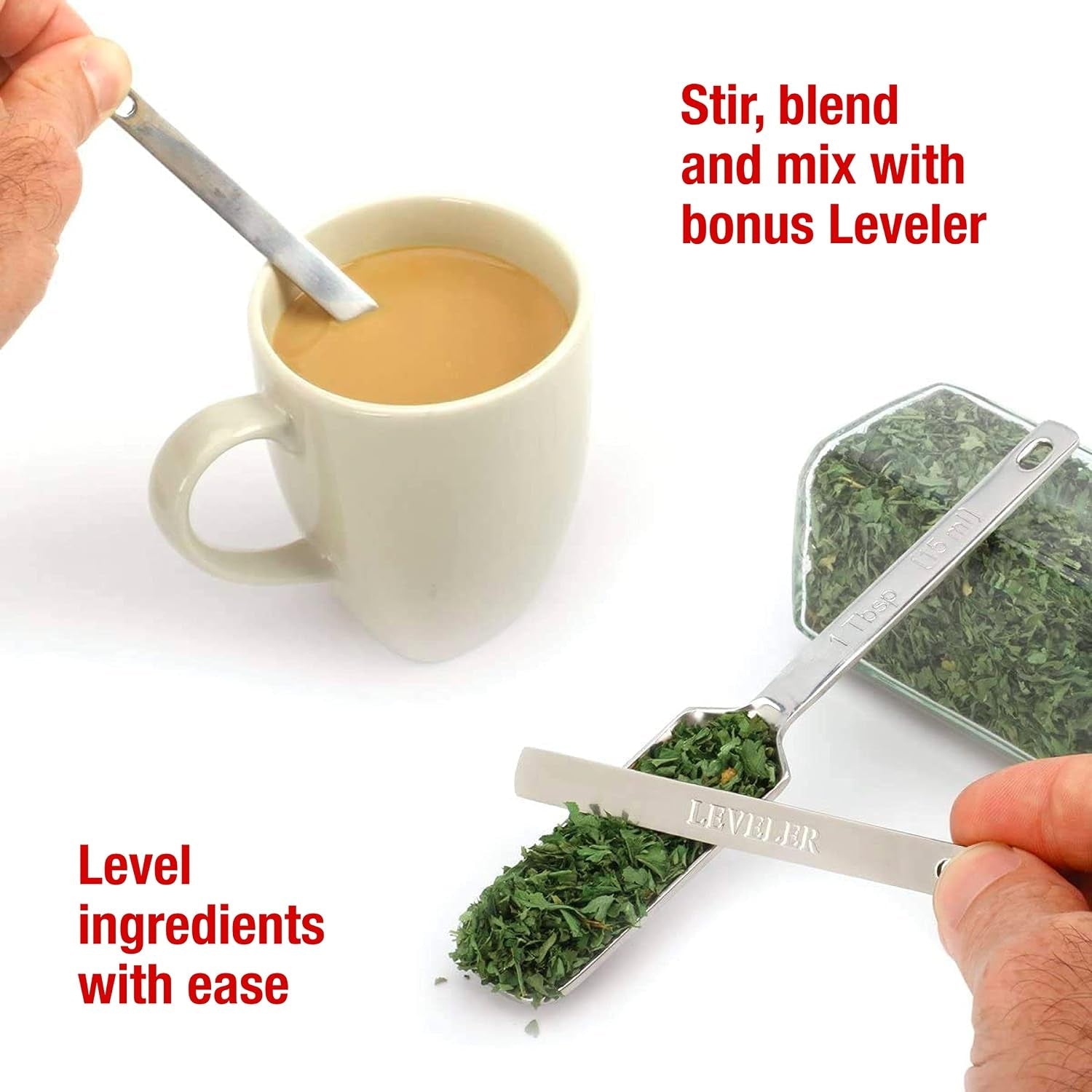 9pc-stainless-steel-measuring-spoon-set-with-leveler-durable-and-rust-proof-chrome-plated-narrow-rectangular-spoons-with-long-handles-accurate-measurements