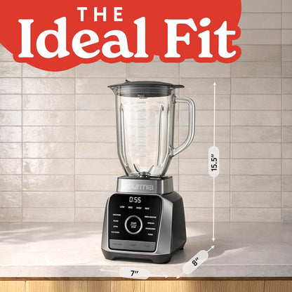 Countertop Blender – 8 Blend Programs, 4 Speeds, Pulse and Manual Mode, 56Oz Pitcher, Digital Display with Integrated Timer, Round-Plated Tamper, Dishwasher-Safe Parts9