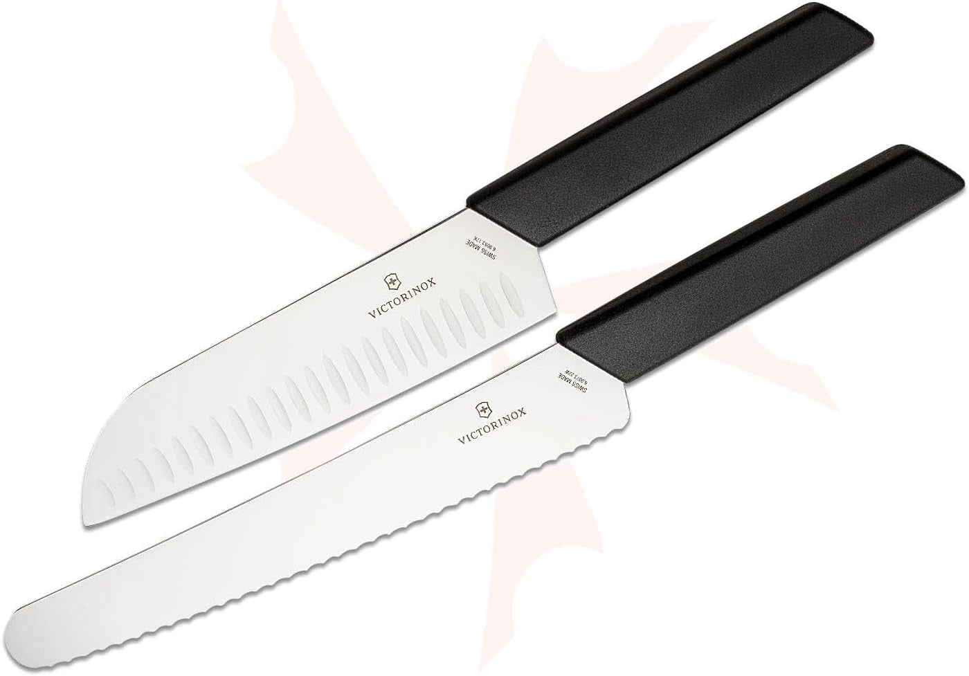 victorinox-2-piece-santoku-and-bread-knife-set-black-light-sharp-for-various-foods-dishwasher-safe-swiss-madan-gift-box-6-9093-22g