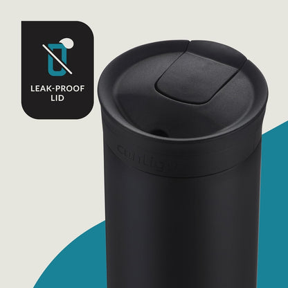 Contigo Hurontravel Mug Screw Cap Stainless Steel Drinking Cup2