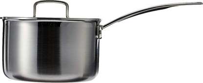 MCP193-18N Multiclad Pro Triple Ply Stainless 3-Quart Skillet, Saucepan W/Cover4