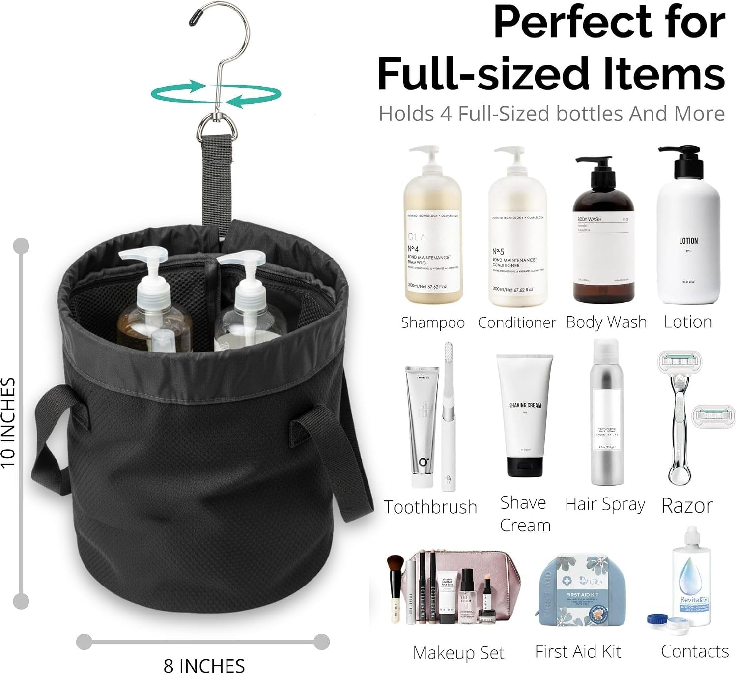 quick-dry-mesh-shower-caddy-for-college-dorms-lightweight-shower-caddy-mesh-with-drawstring-top-breathable-mesh-bottom-and-multiple-pockets-with-zippers-for-cruise-essentials-for-shower-black