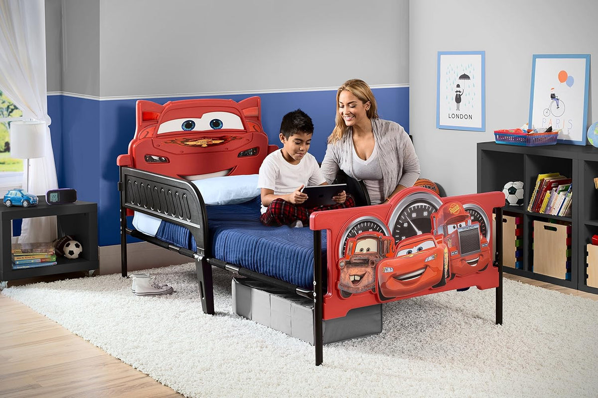 plastic-3d-footboard-twin-bed-disney-pixar-cars