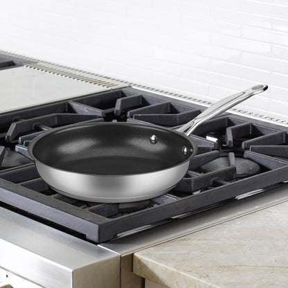 Chef'S Classic 8" Stainless Steel Nonstick Skillet Engineered with PURELYCERAMIC™, 722C-20NS3