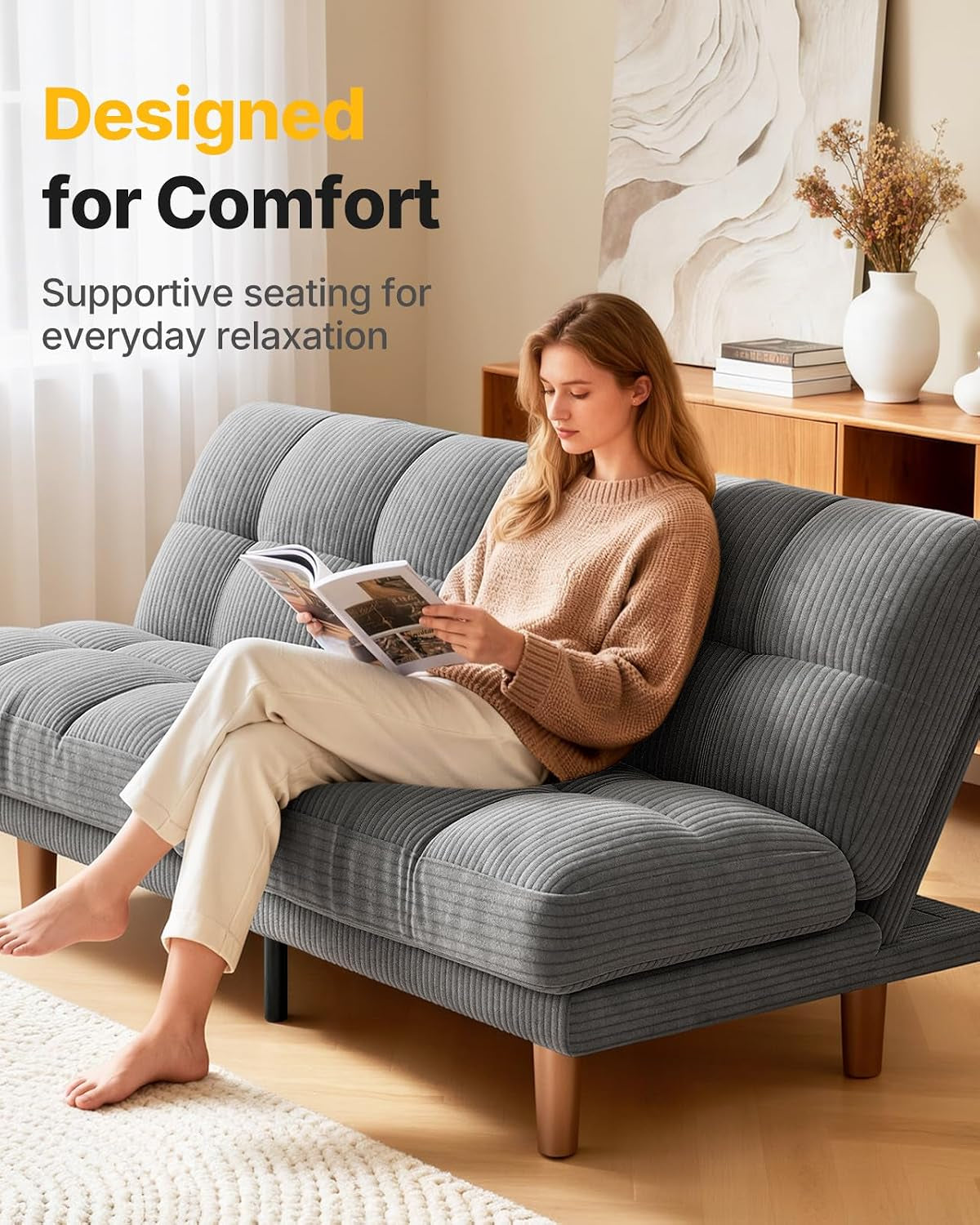 amada-70-inch-convertible-futon-sofa-bed-with-adjustable-backrest-gray