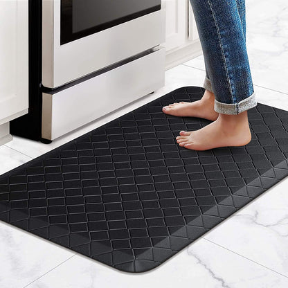 Kitchen Mats for Floor Cushioned Anti-Fatigue Kitchen Rugs | Thick,Soft and Waterproof Non-Slip Mats and Rugs Heavy Duty Ergonomic Comfort Rug for Floor,Office,Sink,Laundry1