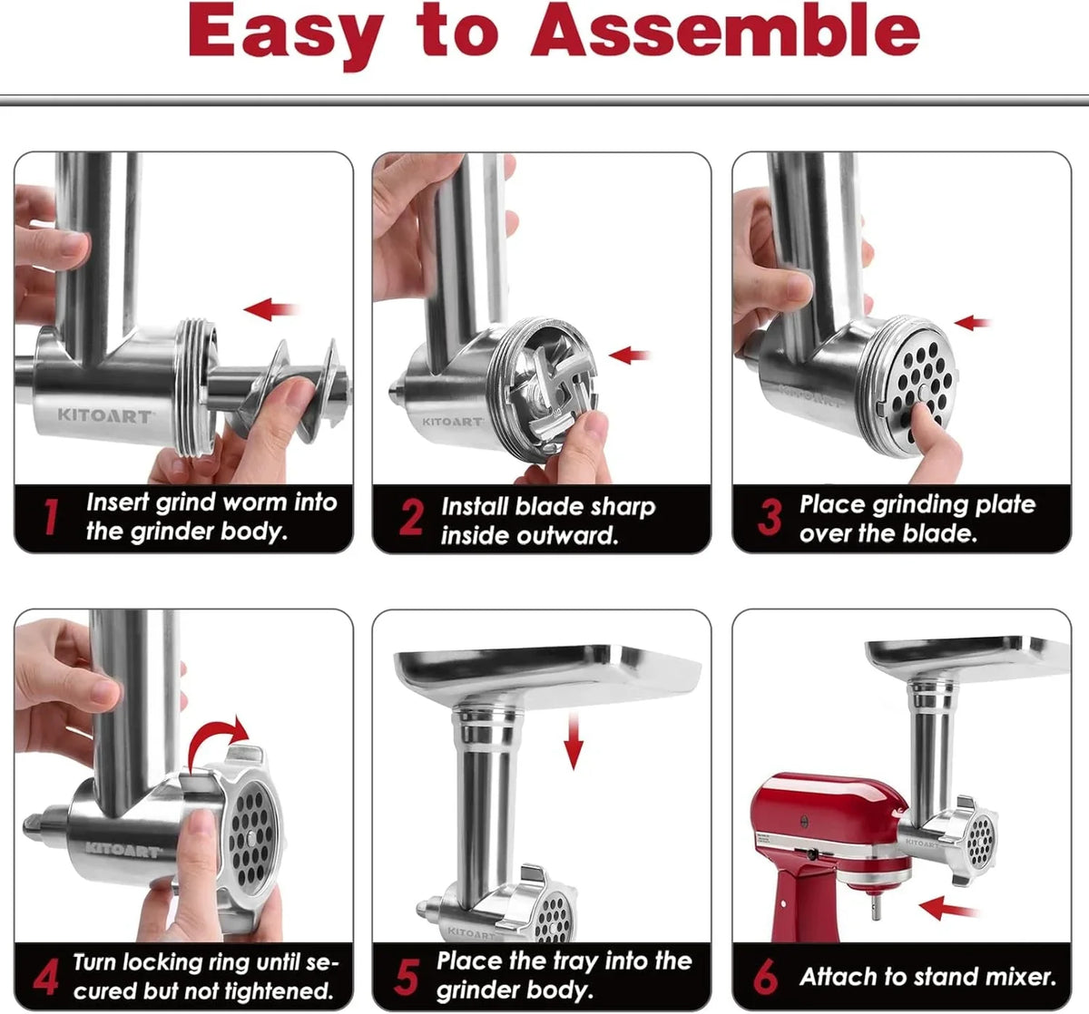 metal-food-meat-grinder-attachment-for-kitchenaid-stand-mixer-aluminium-grinder-body-stainless-plates-and-blades-sausage-stuffer-kit-brush-hand-wash-only-machine-mixer-not-included