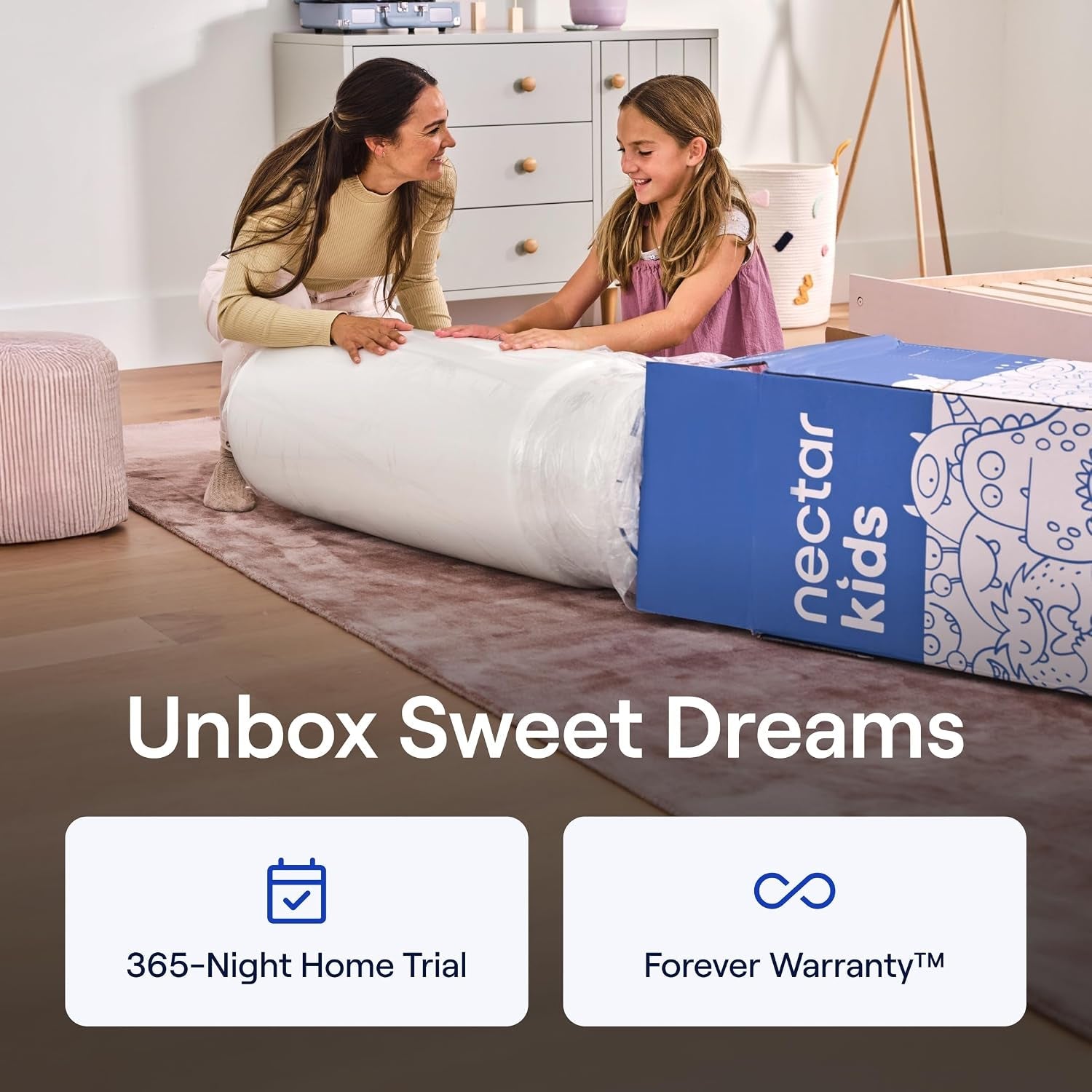 nectar-kids-8-twin-memory-foam-mattress-2-side-design-ages-3-12-pressure-relieving-memory-foam-fiberglass-free-washable-cover-certipur-us-certified-365-night-trial-forever-warranty
