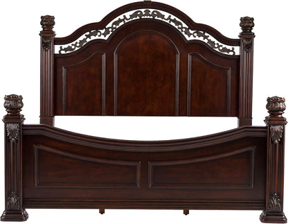 Messina Estates California King Poster Bed3