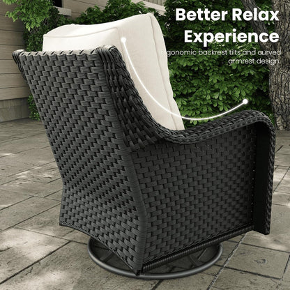 6 Pieces Outdoor Patio Furniture Sets5