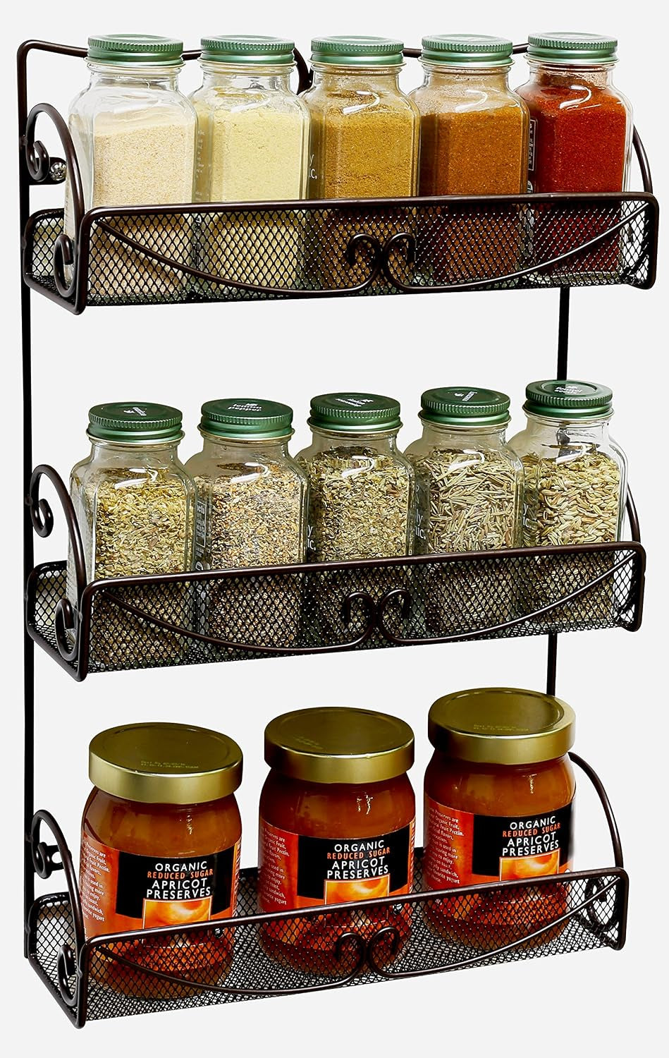 3-tier-wall-mounted-hanging-spice-rack-bronze