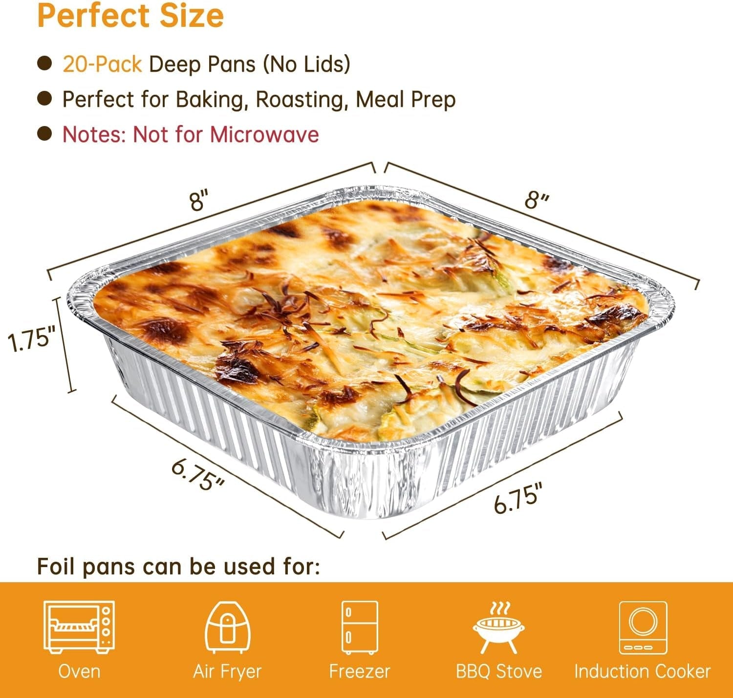 20-pack-8x8-aluminum-pans-disposable-foil-baking-pans-heavy-duty-aluminum-foil-pans-for-baking-cooking-heating-storing-meal-prepping-oven-freezer-grill-safe